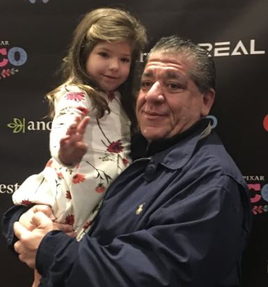 Mercy Diaz with her father Joey Diaz at an event